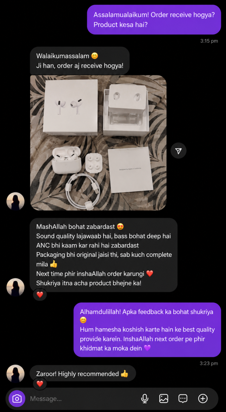 Customer review image