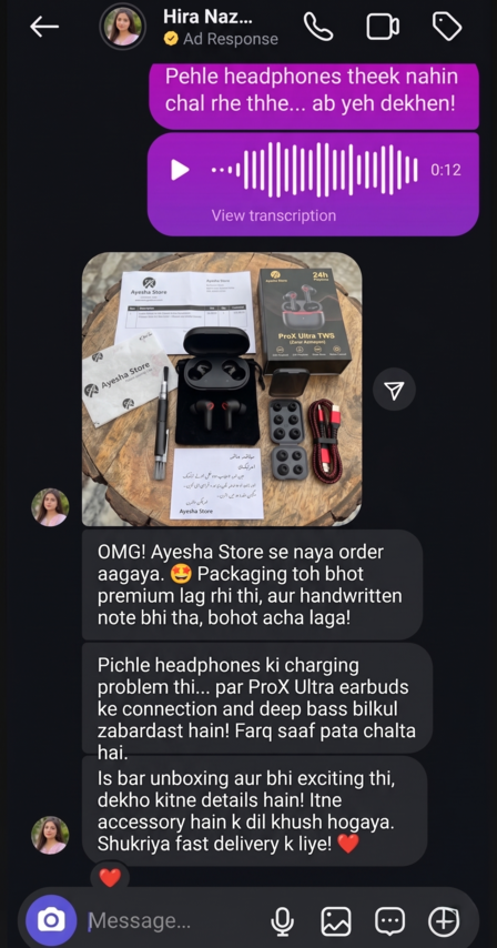 Customer review image