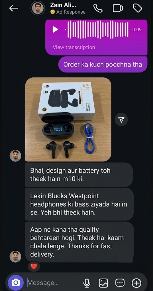 Customer review image